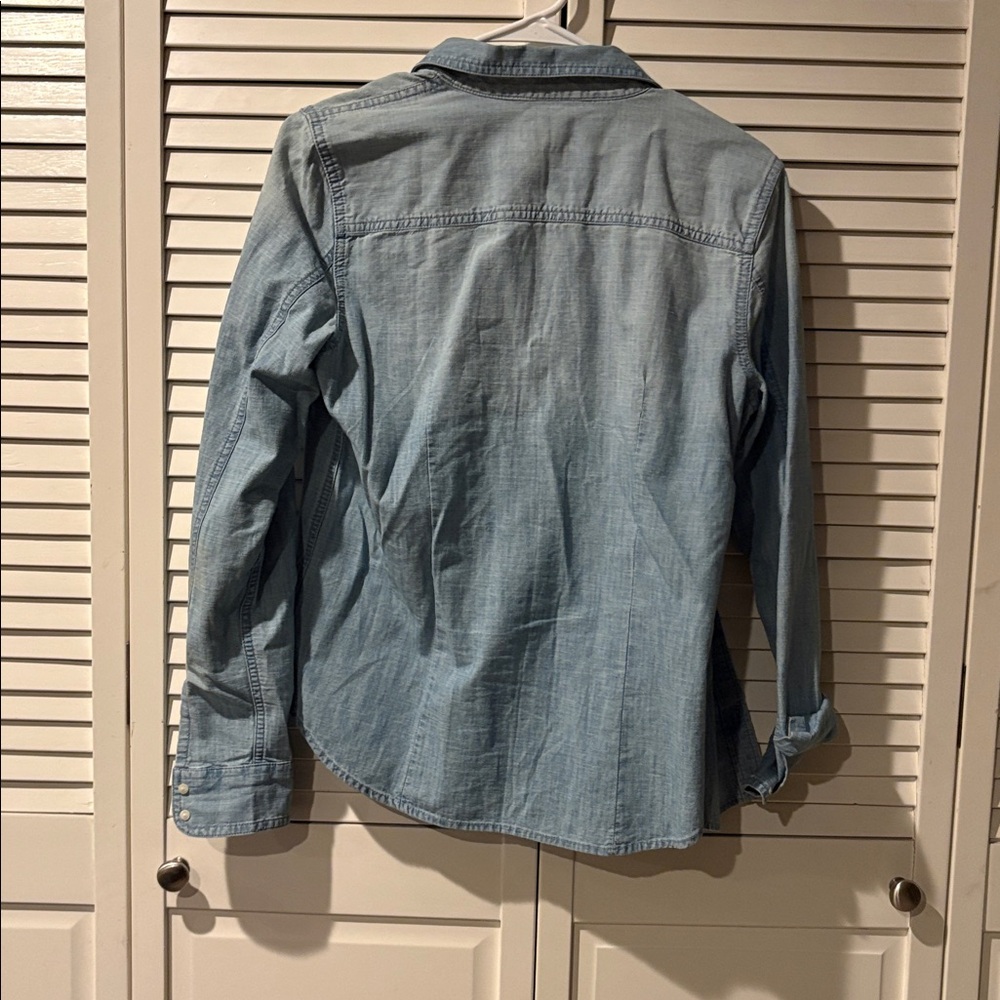 American Eagle Outfitters Denim Shirt Jacket - Picture 4 of 4